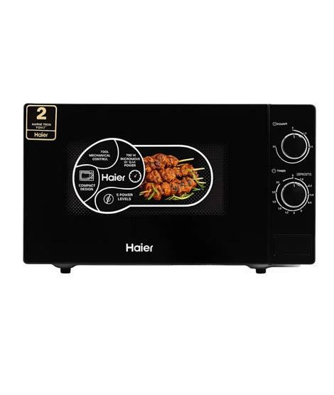 iShopping - Haier Solo Series Microwave Oven 20 Ltr Black (HMW-20MPB)
