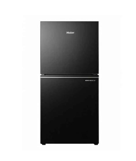 iShopping - Haier No Frost Inventer Freezer On Top Refrigerator 18 Cu Ft Black (HRF-518IFFB)