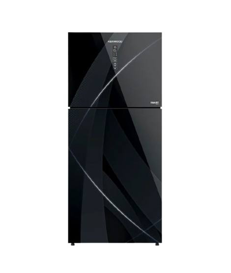 iShopping - Kenwood Smart Inverter Freezer On Top Refrigerator 13 Cu Ft Black - (KRF-24557)