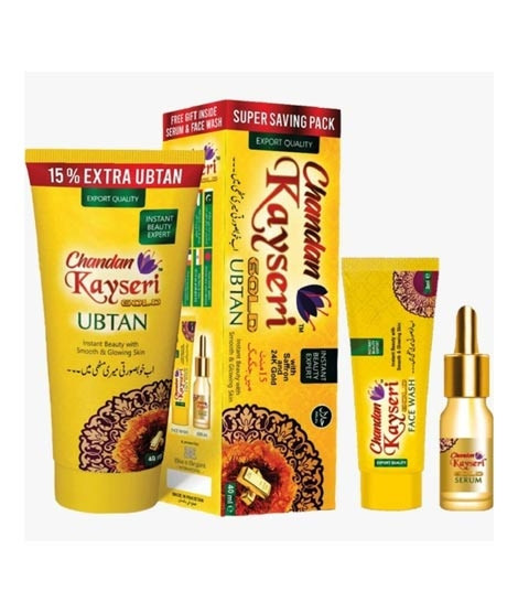 iShopping - Elite & Elegant Chandan Kayseri Ubtan Gold - 80ml