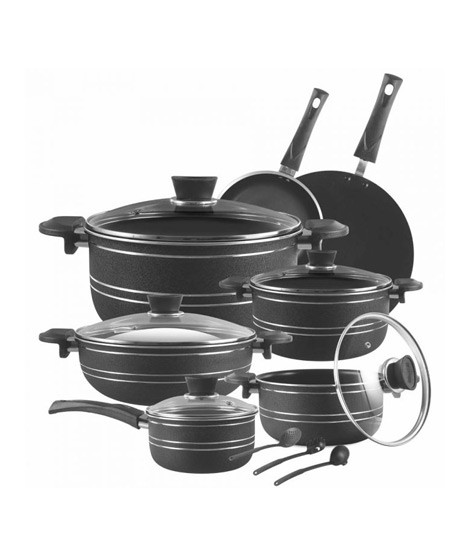 iShopping - Domestic Non Stick Cookware Gift Set – 18 Pcs