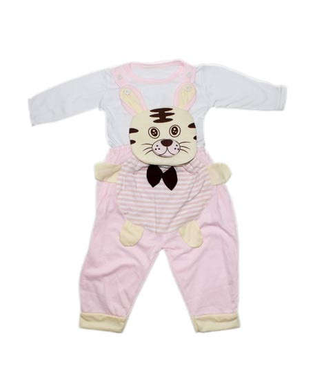 iShopping - Komfy Unisex Baby Romper Pink (NBN051)