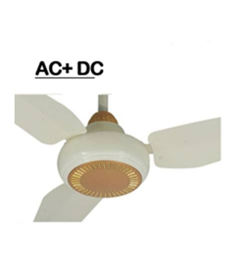 iShopping - Yashica 56" AC+DC Sparkle Ceiling Fan - White