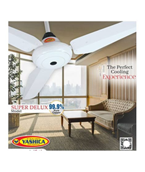 iShopping - Yashica Deluxe Super Ceiling Fan - Black