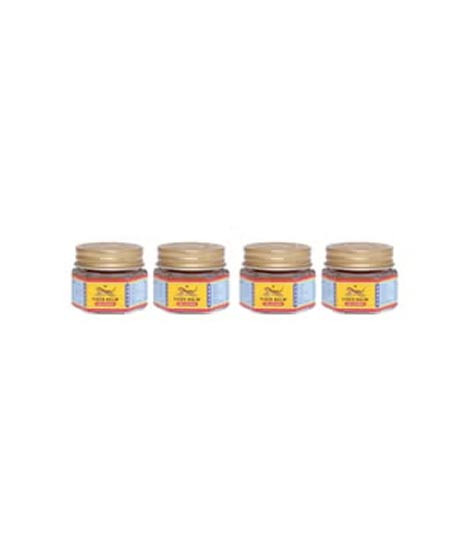 Tiger Balm Red Balm Set Of 4 (N23774117A) Price in Pakistan | iShopping.pk