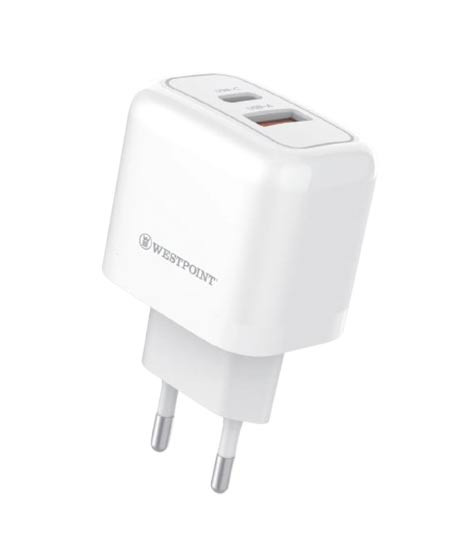 iShopping - Westpoint PD Charger White (WP-21)
