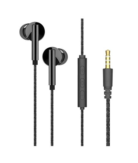 iShopping - Westpoint Stereo Earphone Black - (WP-441)