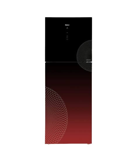 iShopping - Haier Digital Inverter Freezer-On-Top Refrigerator 12 CFT - Red (HRF-346 IARA)