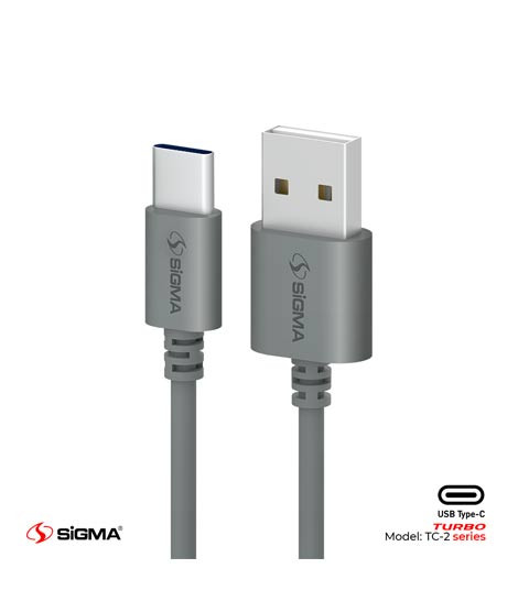 iShopping - Sigma Turbo Type-C Cable 2.4A Auto Disconnect – (TC-2)