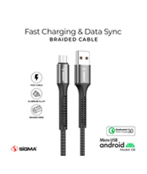 iShopping - Sigma Braided Micro C6 Cable Box