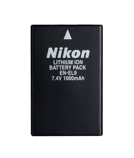 iShopping - Nikon EN-EL9 Li-ion Rechargeable Battery Pack Black (VAW19103)