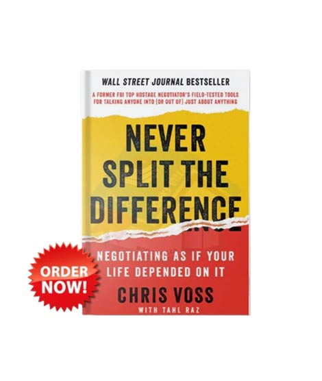 iShopping - Never Split The Difference Book