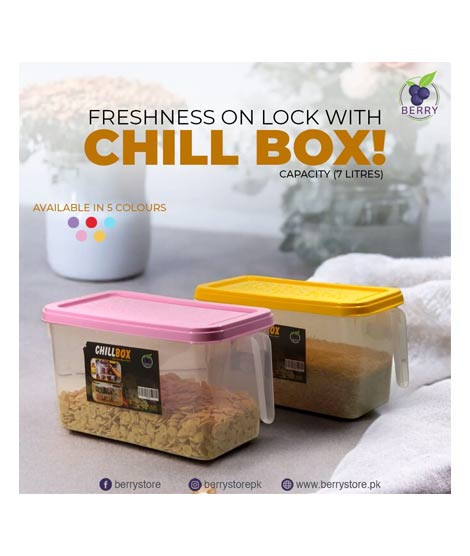 iShopping - Genshirts Fridge Storage Chill Box With lid And Handle