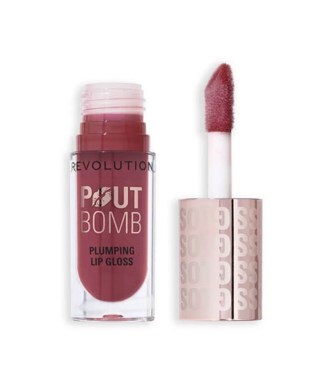 iShopping - Revolution Pout Bomb Plumping Lip Gloss - Wild Mauve Pink