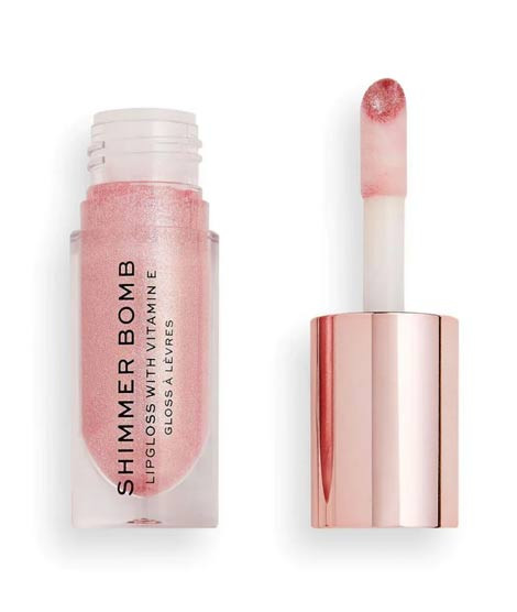 iShopping - Revolution Shimmer Bomb Lip Gloss - Glimmer Nude