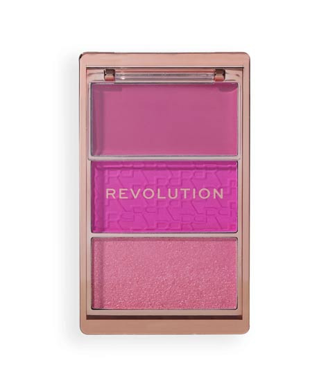 iShopping - Revolution Blush Icon Palette - Hot Pink Flag