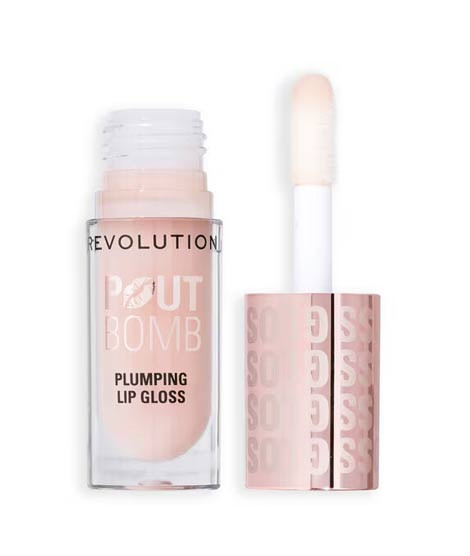iShopping - Revolution Pout Bomb Plumping Lip Gloss - Milky Sheer Holo
