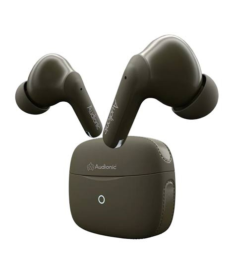 iShopping - Audionic 740 ION ANC Wireless Earbuds-Walnut Brown