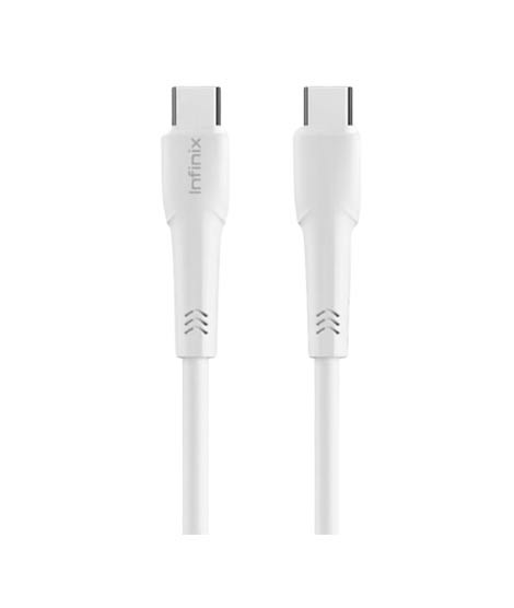 iShopping - Infinix USB-A To USB-C Charging Cable White (XDC53A)