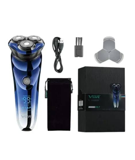 iShopping - VGR Waterproof Hair Trimmer Blue - (V-305)