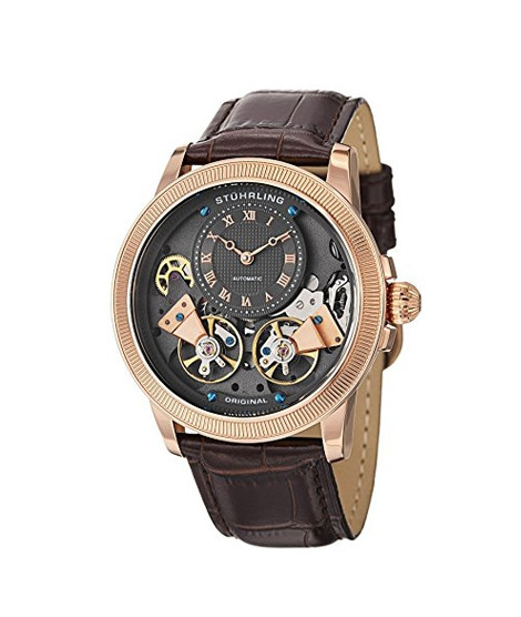 iShopping - Stuhrling Original Gemini II Men's Watch Brown (368B.3345K54)