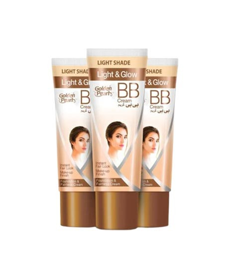 iShopping - Golden Pearl Light and Glow BB Cream Light - Pack Of 3