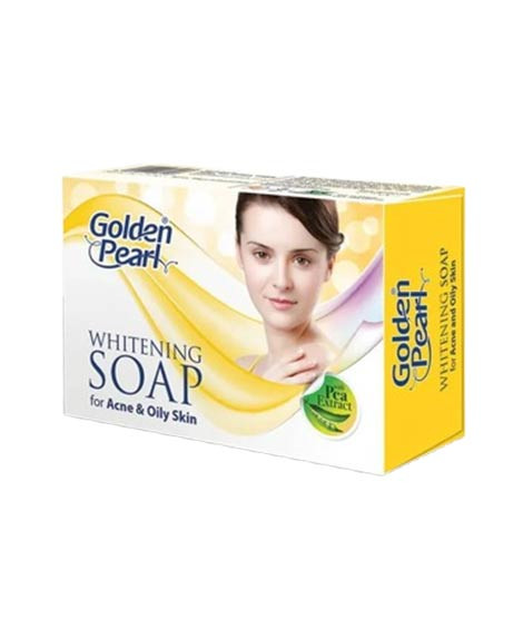 iShopping - Golden Pearl Whitening Soap Acne Prone and Oily Skin