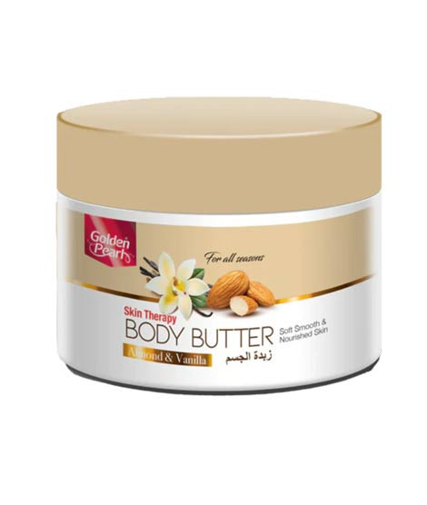 iShopping - Golden Pearl Skin Therapy Almond & Vanilla Body Butter 200ml