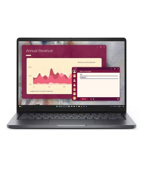 iShopping - Dell Pro 14 14" Core Ultra 7 255U 16GB DDR5 512GB SSD Laptop Magnetite (PC14250)