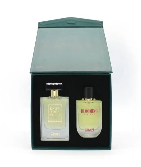iShopping - Crafts Scents Know Your Worth and Blooming Perfume Gift Set For Unisex