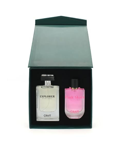 iShopping - Crafts Scents Explorer and Pink Skies Perfume Gift Set For Unisex