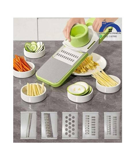 iShopping - Matrix 5 in 1 Vegetable Slicer Blades