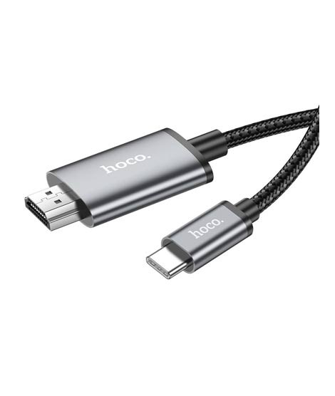 iShopping - Hoco HD On-Screen Cable Type-C To HDTV Gray (UA27)