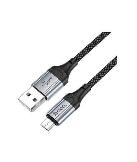 iShopping - Hoco Fresh USB to Micro USB Charging Cable Black (X102)