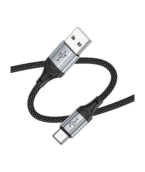 iShopping - Hoco Fresh USB to Type-C Charging Cable Black (X102)