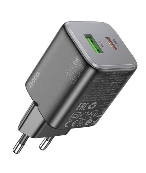 iShopping - Hoco Almighty PD20W+QC3.0 Wall Charger EU (N41)