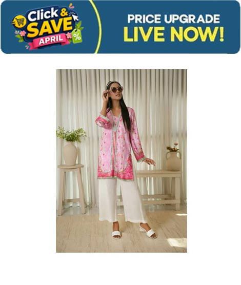 iShopping - Karashe Rose Tinted Day Embrace Suit For Women 2-Piece