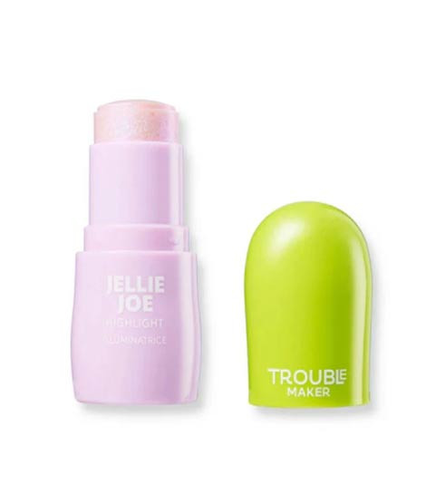iShopping - Trouble Maker Jellie Joe Stick Face Highlighter - Flip Trip Holo Pink