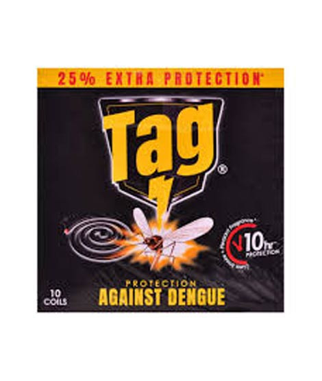 iShopping - Tag Mosquito Coil Black - 10 Pack