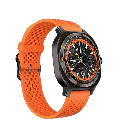 iShopping - Aurafit Nexa 3 AMOLED Smart Watch Orange - (AM32)