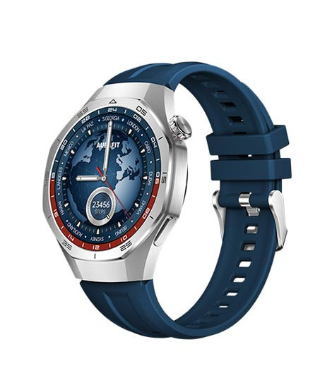iShopping - Aurafit Energy 3 AMOLED Display Smart Watch Blue - (AM34)