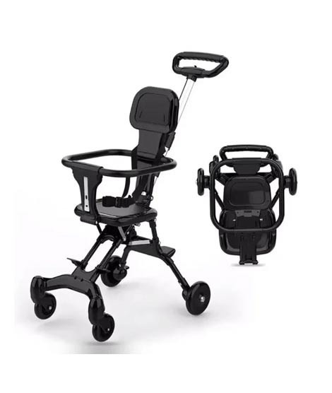 iShopping - Foldable Four-Wheeled Baby Stroller for 1-5 Years