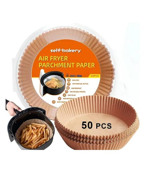 iShopping - Air Fryer 6.3 inch Disposable Paper - 50 Pcs