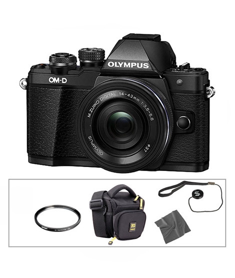 iShopping - Olympus OM-D Mark II Mirrorless Digital Camera With 14-42mm Lens Kit (E-M10)