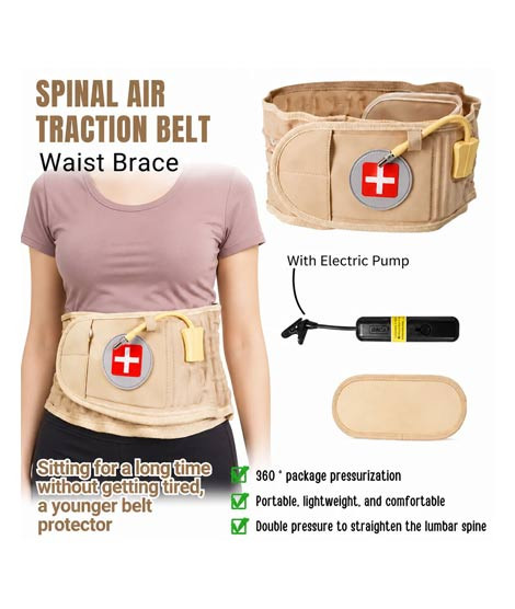 iShopping - Spinal Air Traction Belt Electric Air Pump