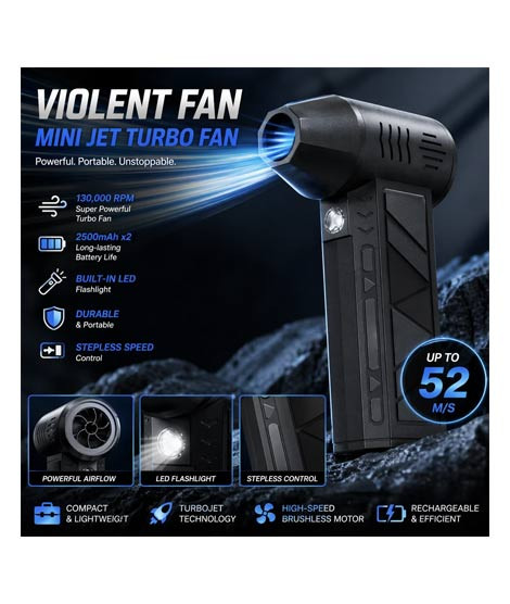 iShopping - Mini Jet Turbo Fan Blower