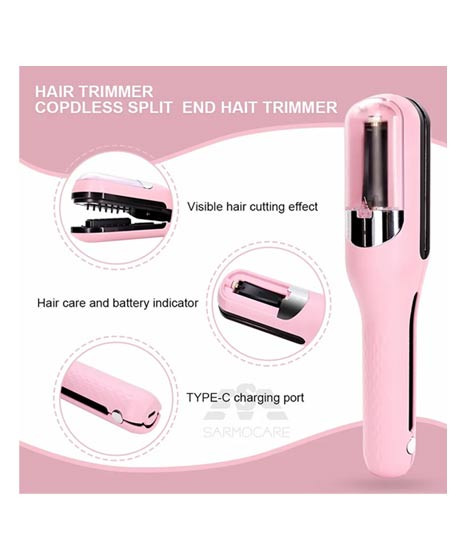 iShopping - Split Hair Straightener & Trimmers Pink