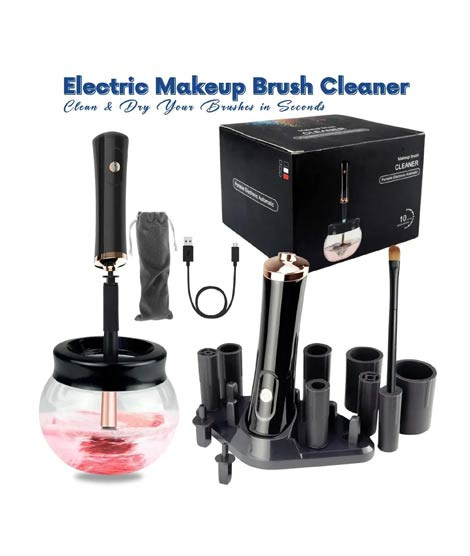 iShopping - Electric Makeup Brush Cleaner