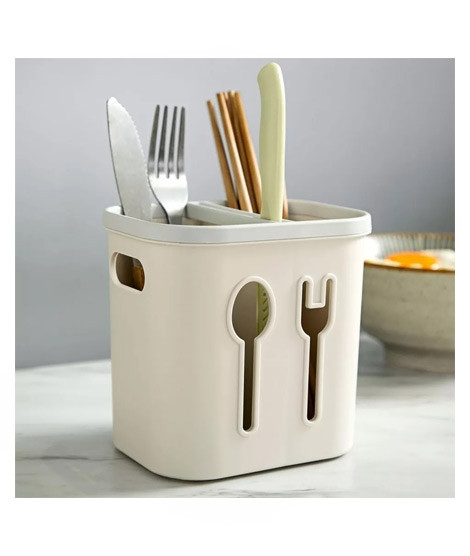 iShopping - Easy Shop 2 Portion Plastic Spoon Holder