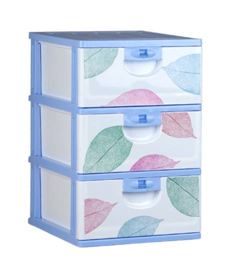 iShopping - Easy Shop 3 Step Classic Fiber Printed Drawer